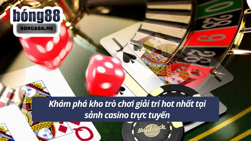 Kho game hấp dẫn tại casino Bong88 trực tuyến 