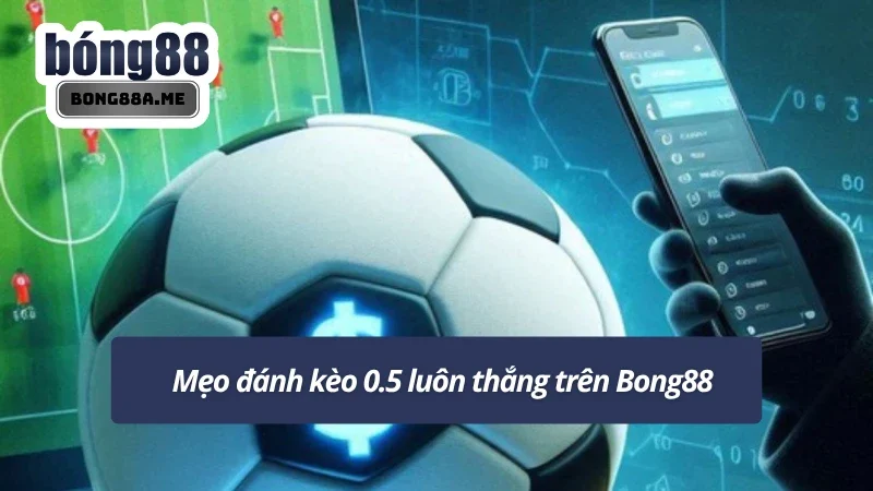 Tổng hợp một số mẹo đánh kèo 0.5 được nhiều cao thủ áp dụng 